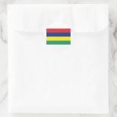 Mauritius Runder Aufkleber (Tasche)