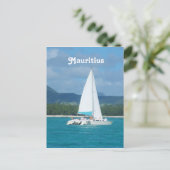 Mauritius Sailing Postkarte (Stehend Vorderseite)