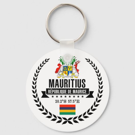 Mauritius Schlüsselanhänger (Vorderseite)