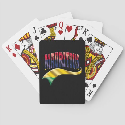 Mauritius Spielkarten (Rückseite)