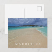 Mauritius-Tiefseeansicht nach Karte (Vorne/Hinten)