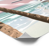 Mauritius Vintage Reiseplakat Poster (Ecke)