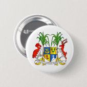 Mauritius-Wappen Button (Vorne & Hinten)