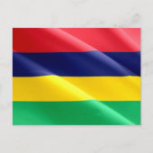 Mauritius - Waving Flag - Postkarte (Vorderseite)