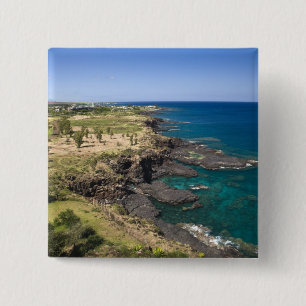 Mauritius, West-Mauritius, Belle Vue, Ozean Button