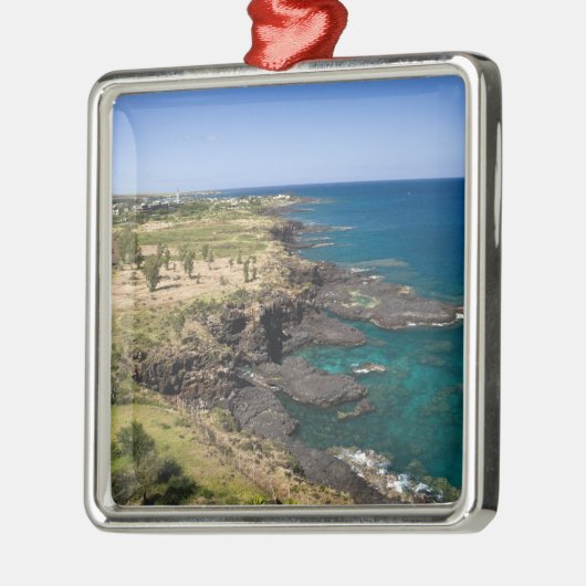 Mauritius, Western Mauritius, Belle Vue, Ozean Silbernes Ornament (Links)