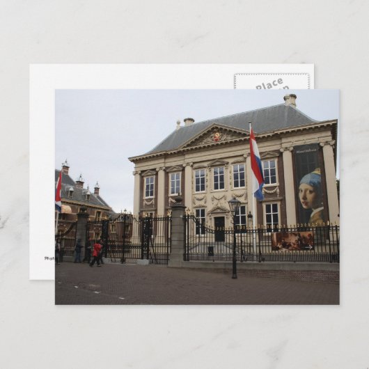 Mauritshuis Postkarte (Vorne/Hinten)