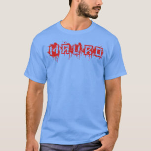 Mauro Vorname Halloween Kostüm Personalisiert T-Shirt