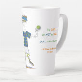 'Maury' - Pickleball Latte Tasse (Shakespeare Rev. (Rechte Ecke)
