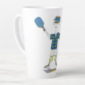 'Maury' - Pickleball Latte Tasse (Shakespeare Rev. (Linke Ecke)
