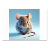 Maus (鼠 / ね ず み - japanische Flash Cards Tischnummer (Vorderseite)