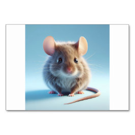 Maus (鼠 / ね ず み - japanische Flash Cards Tischnummer
