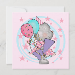 Maus 1. Geburtstag T - Shirt und Geschenke Einladung