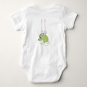 'Maus Acrobatics' - Individuell anpassbarer Baby B Baby Strampler (Rückseite)