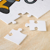 Maus als Boxer mit Boxhandschuhen Puzzle (Seite)