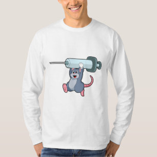 Maus als Krankenschwester mit Spritze.PNG T-Shirt