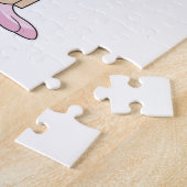 Maus als Maler mit Pinsel Puzzle (Seite)