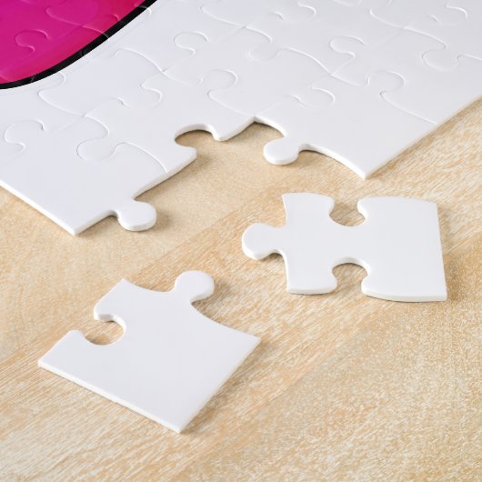 Maus als Skifahrer mit Ski Puzzle (Seite)