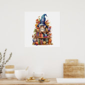 Maus auf Büchern 2 Poster (Küche)