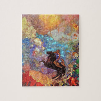 Maus auf Pegasus Griechisch Mythologie Vintage Mal Puzzle