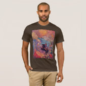 Maus auf Pegasus von Redon Odilon (beste Qualität) T-Shirt (Vorne ganz)