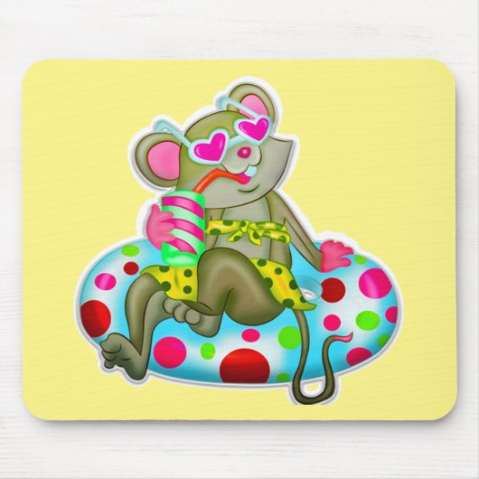 MAUS AUF STRANDCOMPUTER MAUSPAD (Vorne)