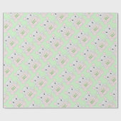 Maus Baby Dusche Geschenkpapier (Flach)