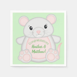 Maus Baby Dusche Serviette
