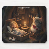 Maus-Babysitter Mousepad (Vorne)