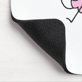 Maus-Ballerina Zwei-Mauspad Mousepad (Ecke)