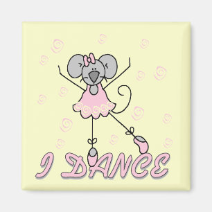 Maus-Ballett-T-Shirts und Geschenke Magnet