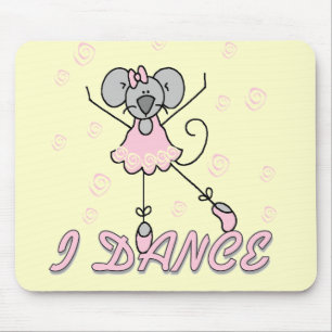 Maus-Ballett-T-Shirts und Geschenke Mousepad