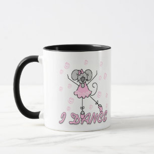 Maus-Ballett-T-Shirts und Geschenke Tasse