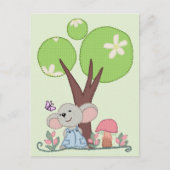 Maus-Baum Postkarte (Vorderseite)