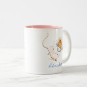 Maus Beatrix Potters Appley Dapply Zweifarbige Tasse (VorderseiteRechts)