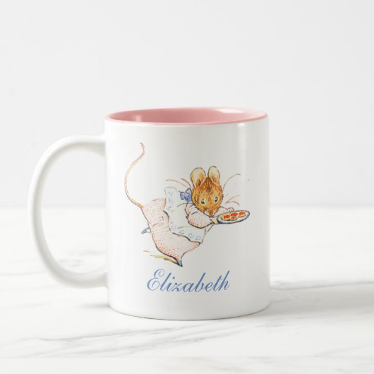 Maus Beatrix Potters Appley Dapply Zweifarbige Tasse (Links)