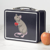 Maus beim Boxen mit Boxhandschuhen (Beispiel)