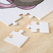 Maus beim Boxen mit Boxhandschuhen Puzzle (Seite)