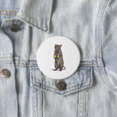 Maus beim Handball Sport Button (Beispiel)
