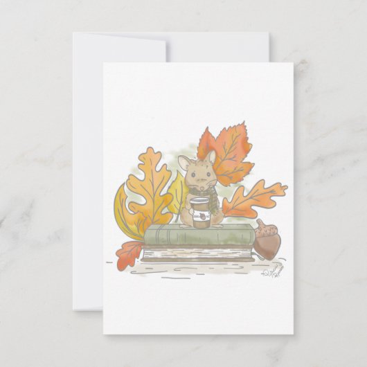 Maus buchen einladung (Rückseite)