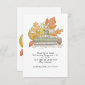 Maus buchen einladung (Vorne/Hinten)