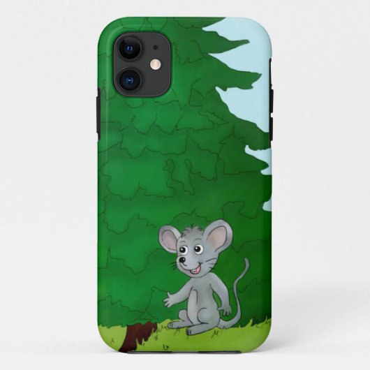 Maus Case-Mate iPhone Hülle (Rückseite)