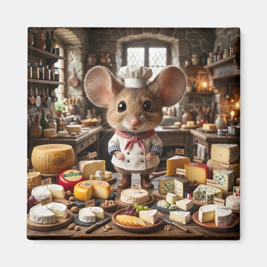 Maus Cheesemaster Magnet (Vorne)