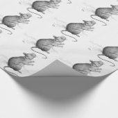 Maus durch Theodor Severin Kittelsen Geschenkpapier (Ecke)