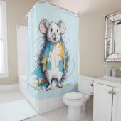 Maus Duschvorhang (Beispiel)