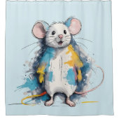 Maus Duschvorhang (Vorderseite)