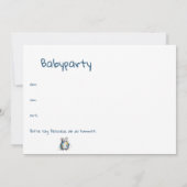 Maus Einladung (Rückseite)