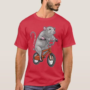 Maus-Fahrrad T-Shirt