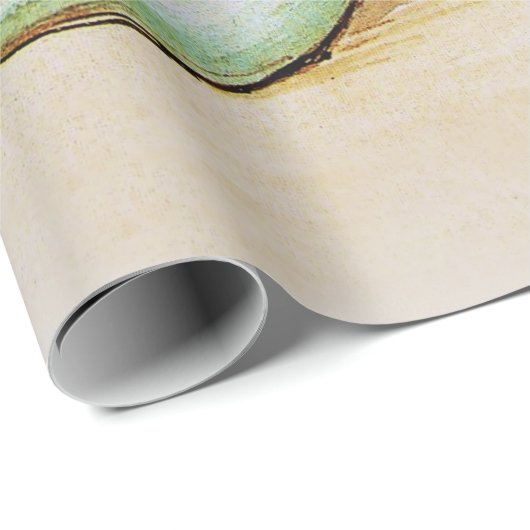 Maus Familie in einem Schuhwerk von Beatrix Potter Geschenkpapier (Rolleneckpunkt)