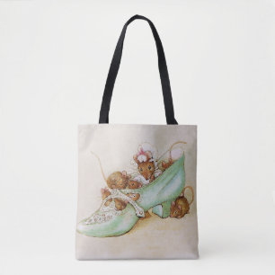 Maus Familie in einem Schuhwerk von Beatrix Potter Tasche